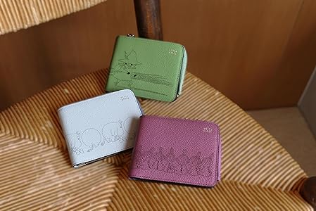 Amazon | [ペレボルサ] 財布 MOOMINドット レディース グリーン